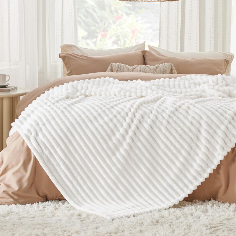 Manta Bedsure King Size, Suave Y Acogedora, For... image number null