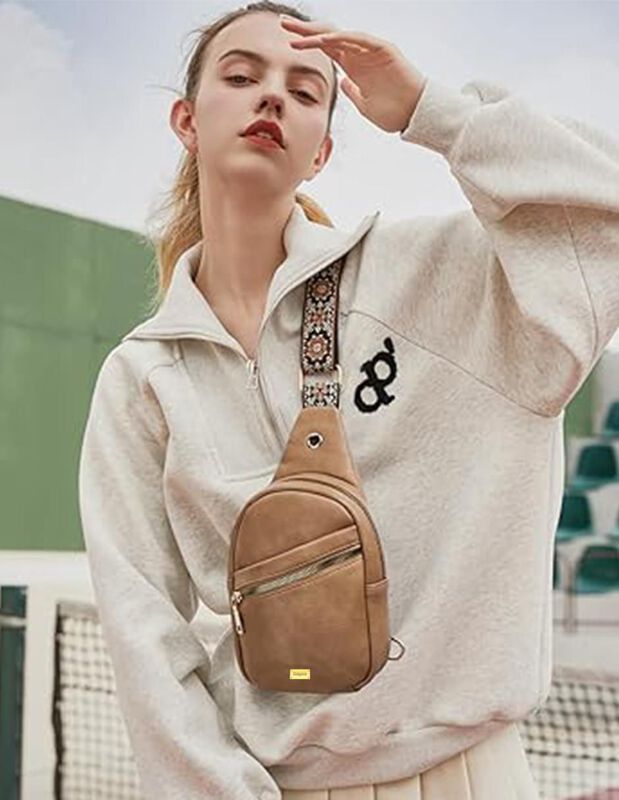 Bolsa Crossbody Pink Brule Smart Organizer Para... image number null