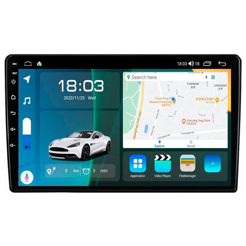 Autoestéreo Vak 3700U 1 Din 10" Android Carplay... image number null