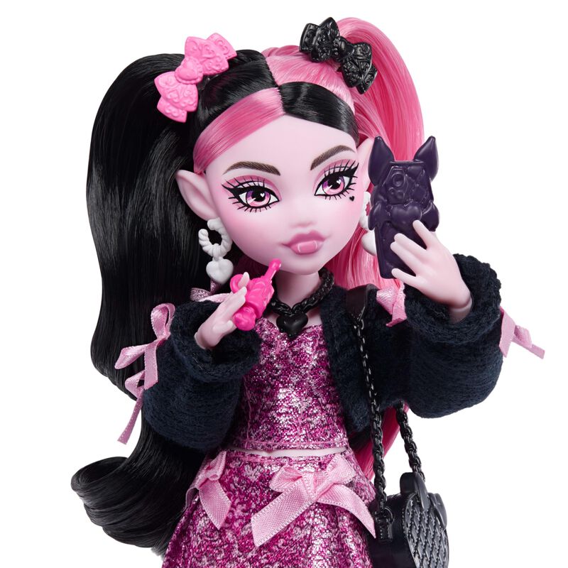 Mu&ntilde;eca Monster High Draculaura Con Murci&eacute;lago M... image number null