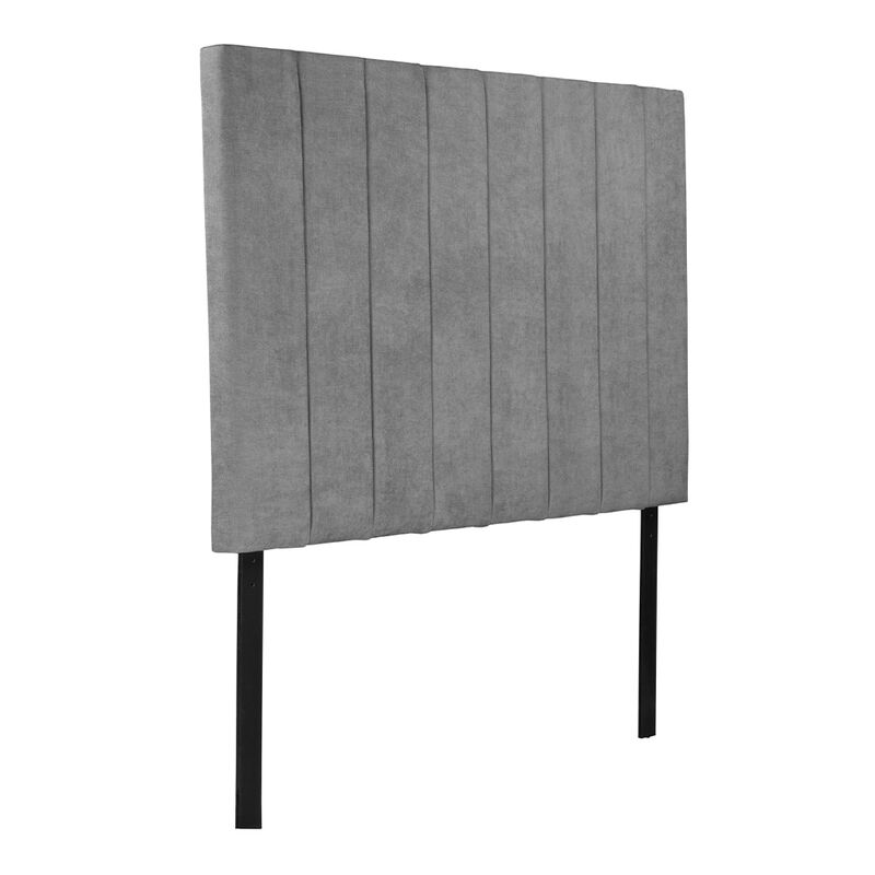 Cabecera Queen Size Dicasa Argos Gris Oscuro image number null