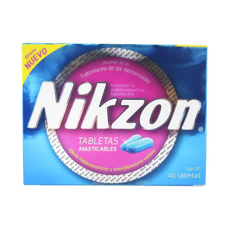 Nikzon 40/8.3/20 Mg 40 Tableta(s) image number null