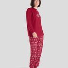 Pijama Estampado para Mujer Rojo