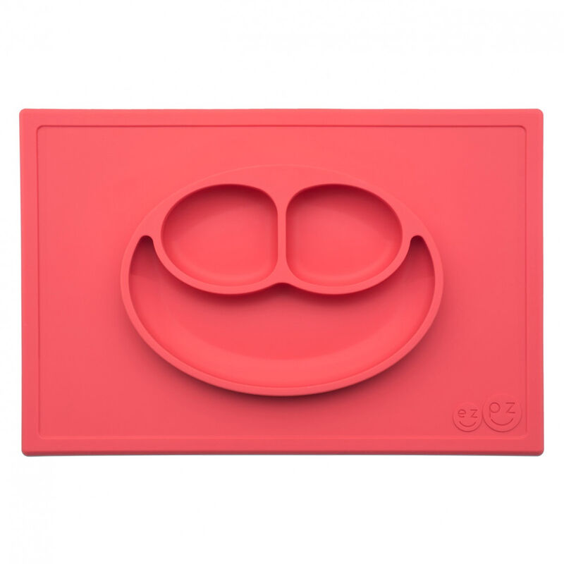 Plato Ezpz Happy Mat Coral image number null