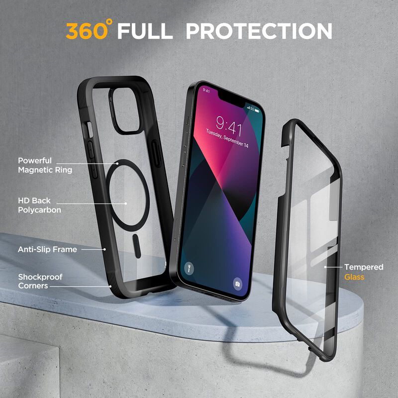 Funda De Tel&eacute;fono Miracase Glass Series Para Ip... image number null