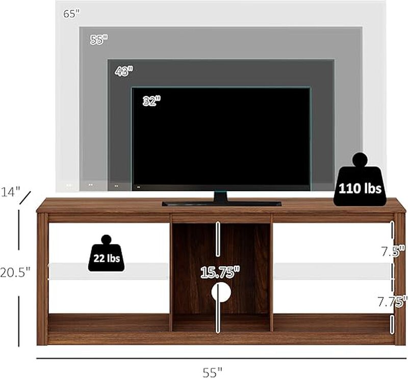 Mueble para tv con luz led image number null
