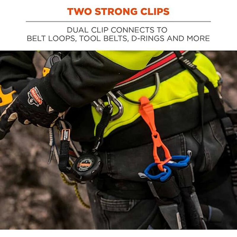 Ergodyne Clip para Guantes, naranja image number null