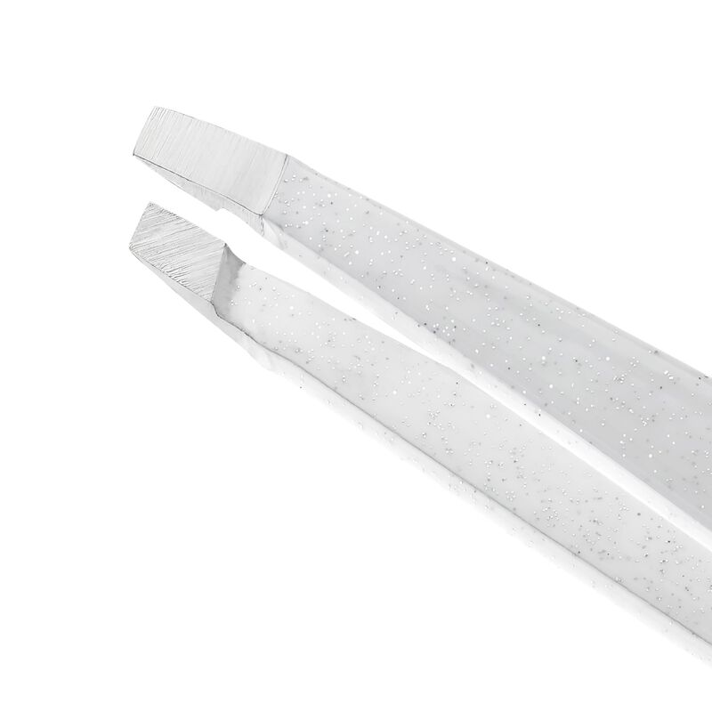 Pinza Tweezerman Moon Dust Slant De Acero Inoxi... image number null