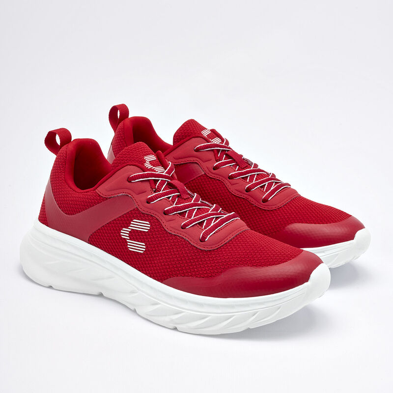 Charly Tenis deportivo para hombre rojo image number null