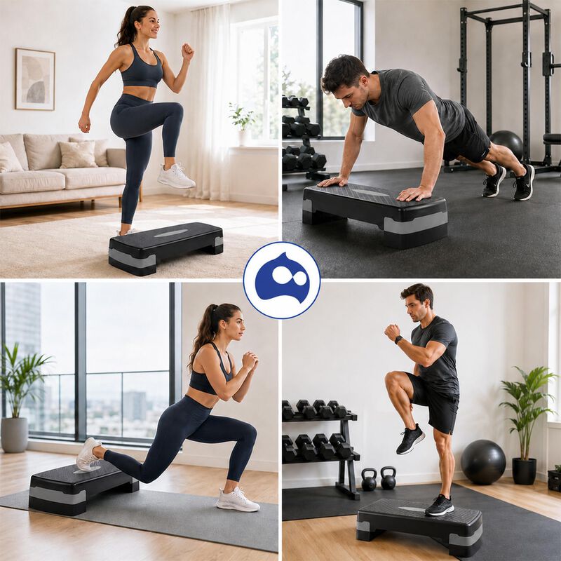 Bluelander Step Fitness Ajustable Para Ejercici... image number null