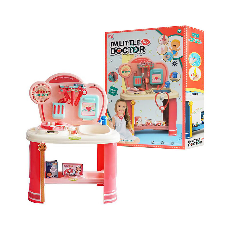 Juguete Set De Doctor Grande Little Doctor Rosa image number null