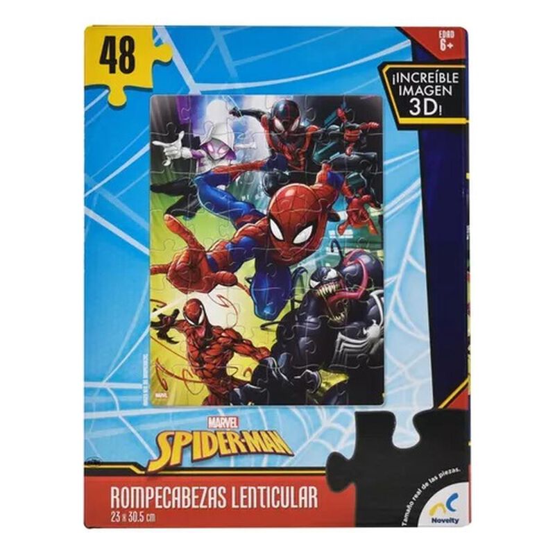 Rompecabezas Spiderman 48 Piezas Lenticular image number null