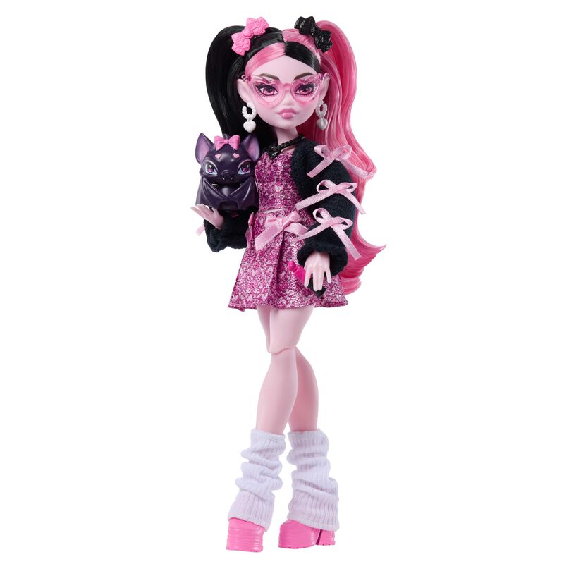 Mu&ntilde;eca Monster High Draculaura Con Murci&eacute;lago M... image number null