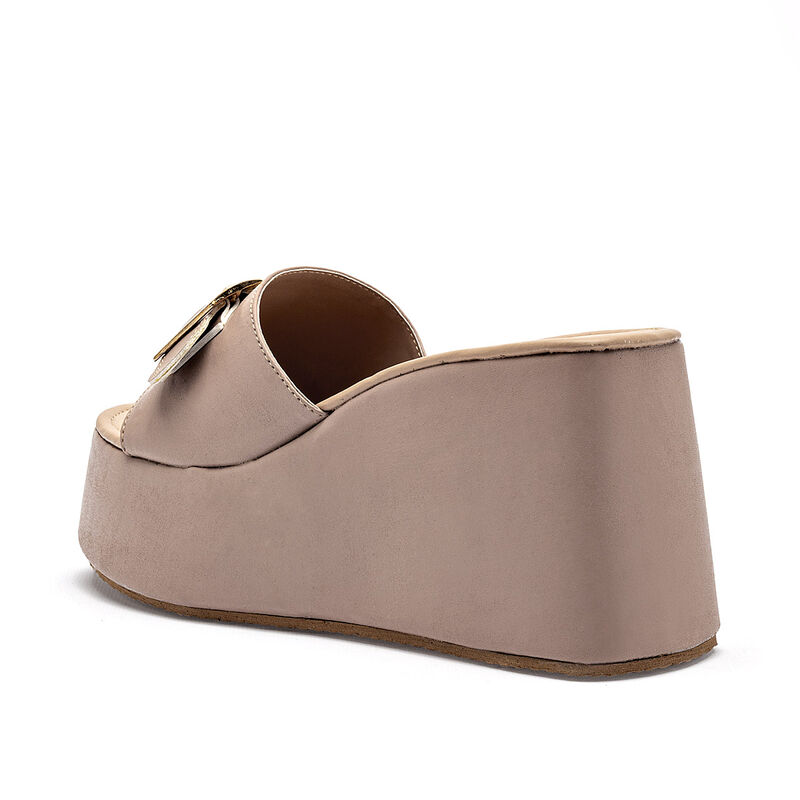 Queen sandalia plataforma para mujer beige cod ... image number null