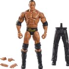 Figura De Acci&oacute;n Mattel Wwe The Rock Wrestlemania Elite De 6 Pulgadas