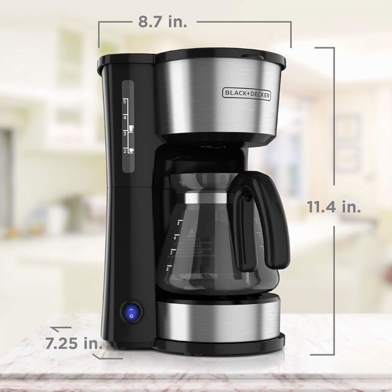 Cafetera Goteo Black+Decker con Termo 12oz Filt... image number null