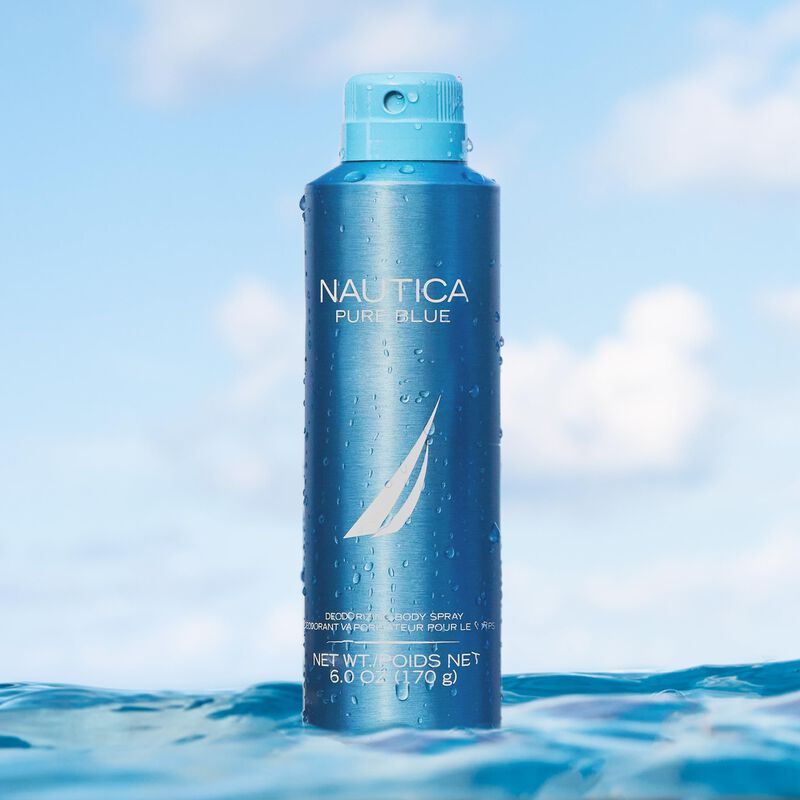 Spray Corporal Desodorizante Nautica Pure Blue ... image number null