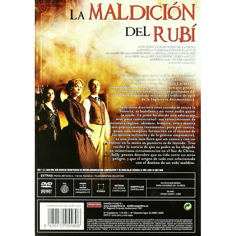 La Maldici&oacute;n Del Rub&iacute; [dvd] (2006) Masterpiece ... image number null