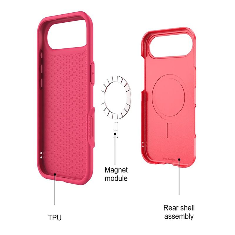 Funda Echelon Fuse Mag Para Iphone 17 Air - Roj... image number null