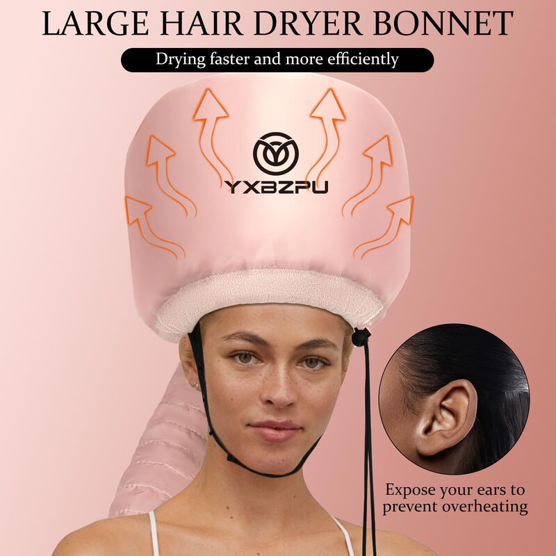 Secador De Cabello Con Capucha Yxbzpu Rosa Seca... image number null
