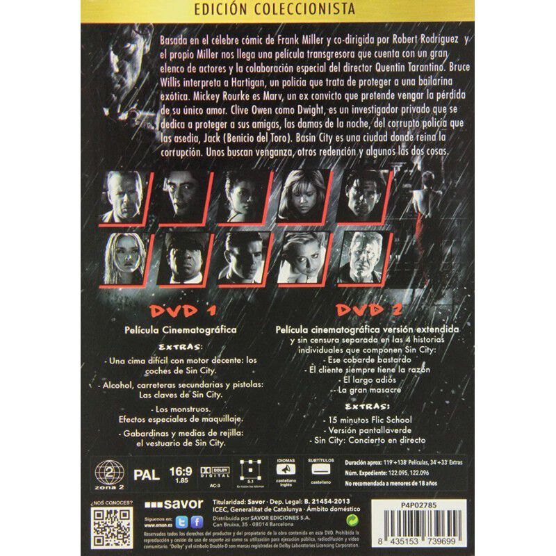 Sin City [DVD] image number null