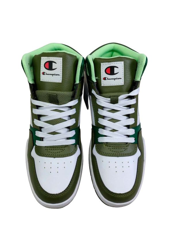 Tenis Caballero Champion Court Hi Verde CAS1037... image number null