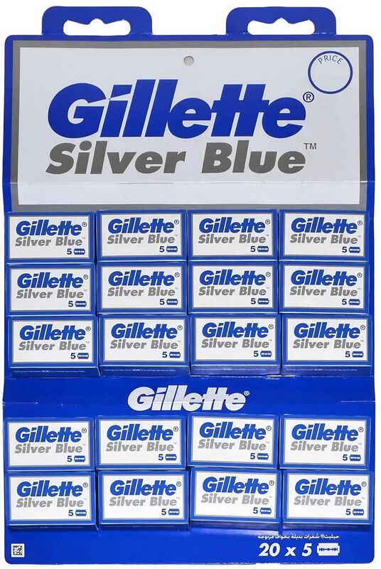 Cuchillas Gillette Silver Blue 100 Unidades image number null