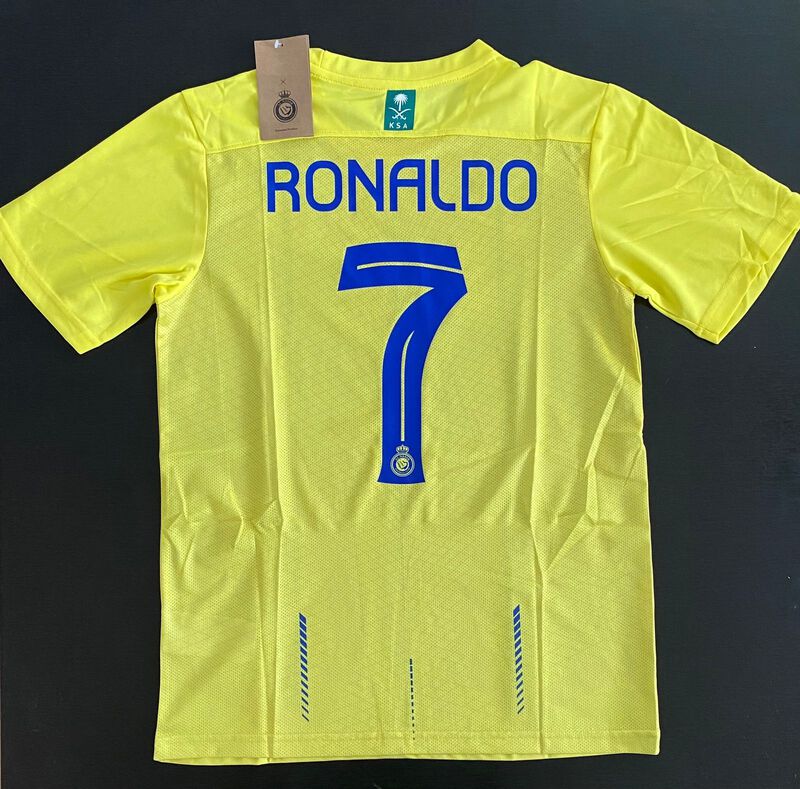 Jersey Cristiano 7 Club 2024 Titular Local Amar... image number null
