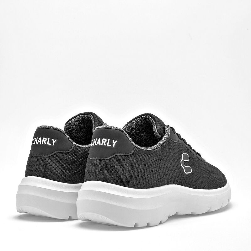 Charly Tenis deportivo para hombre negro, runni... image number null