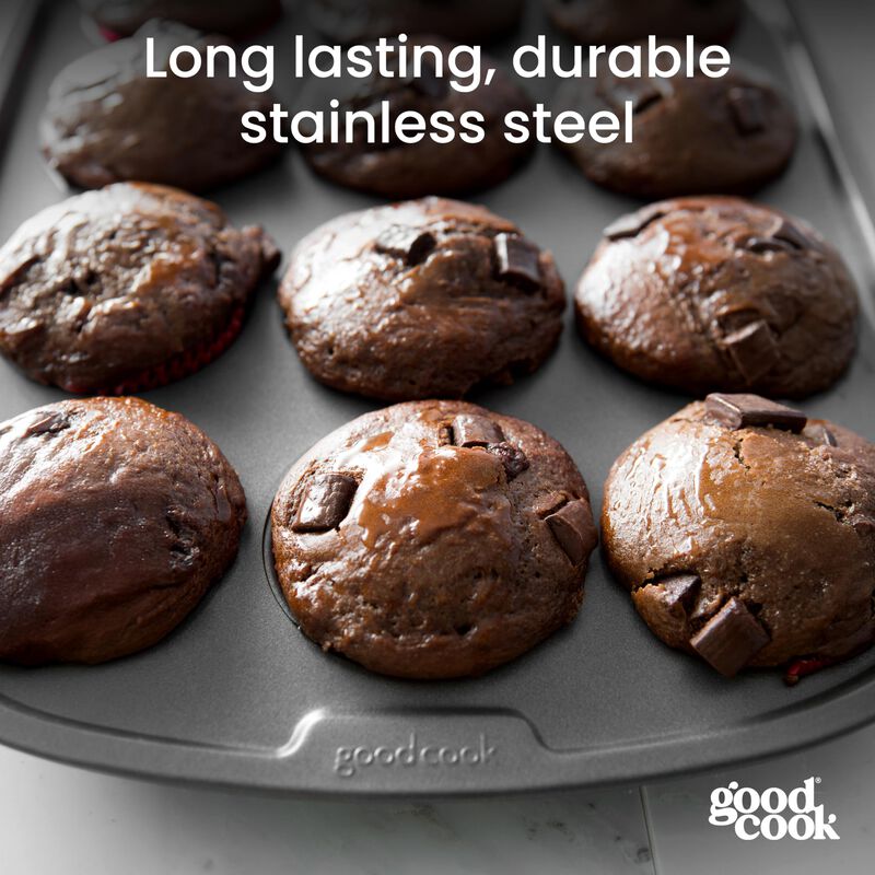 Molde Mini para Muffins GoodCook Everyday 12 Ca... image number null