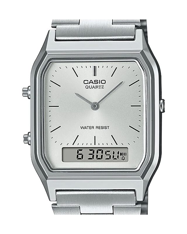 Reloj Casio Vintage Unisex AQ-230A-7AVT platead... image number null