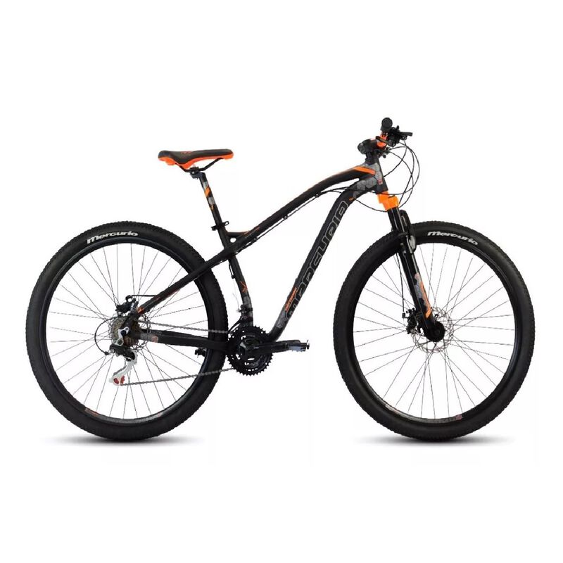 Bicicleta Mercurio Ranger Pro R29 Negro-Naranja... image number null
