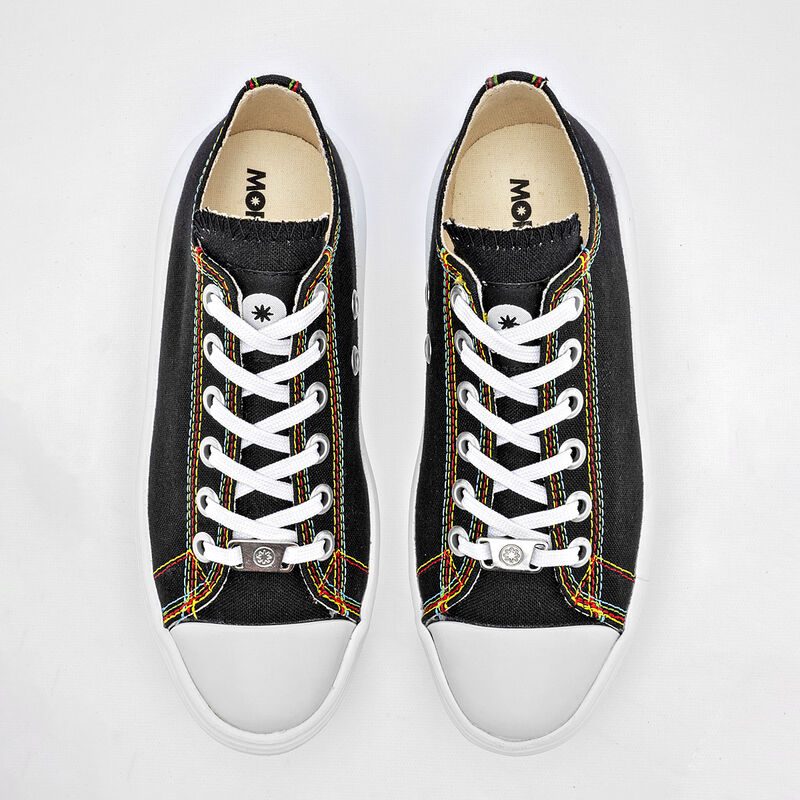 Moramora Tenis urbano para mujer negro image number null