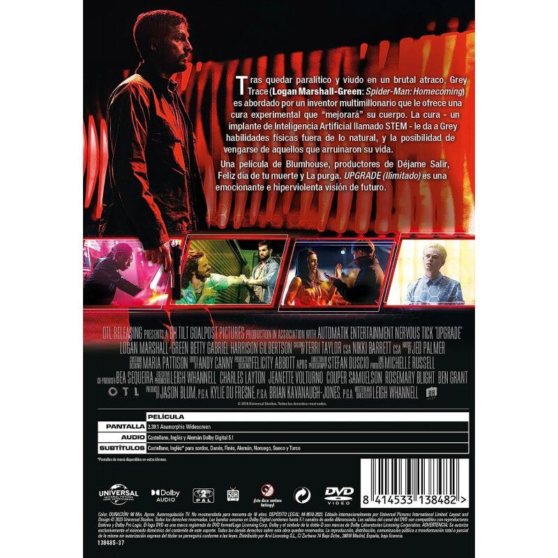 Actualizaci&oacute;n (ilimitada) (dvd) [dvd] image number null