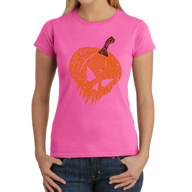 Camiseta Word Art Para Mujer - Calabaza Malvada... image number null