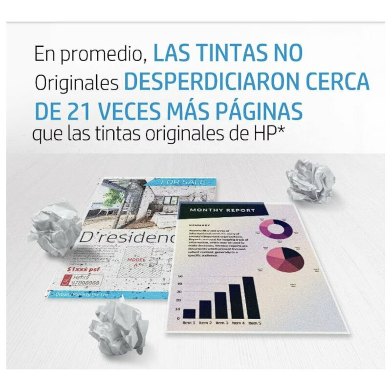 Tintas para impresora HP GT53 (1VV22AL) Negro 9... image number null