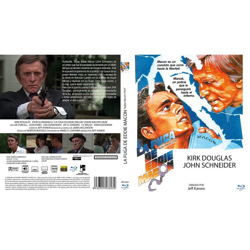 La Fuga De Eddie Macon Bd-r 1983 (eddie Macon's... image number null