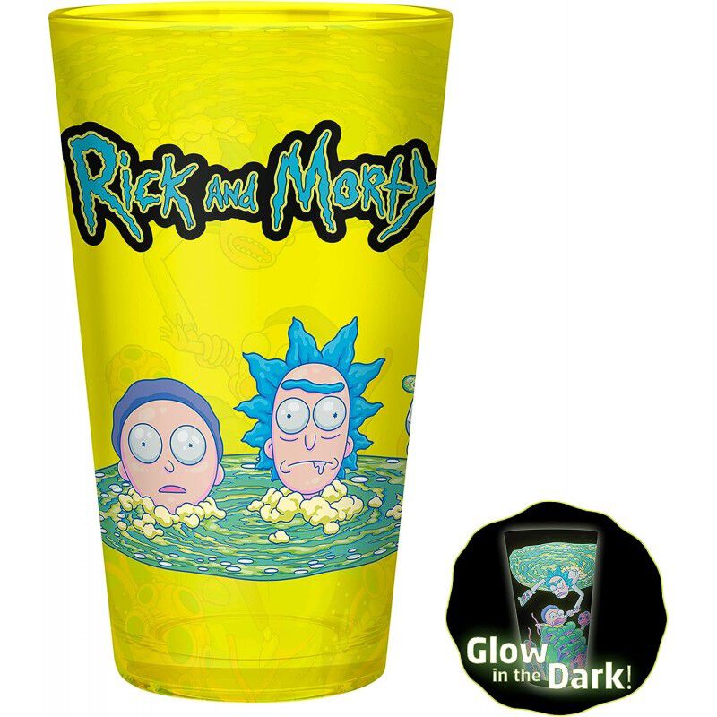 Set Regalo Rick & Morty Taza 285 mls + Vaso Cri... image number null