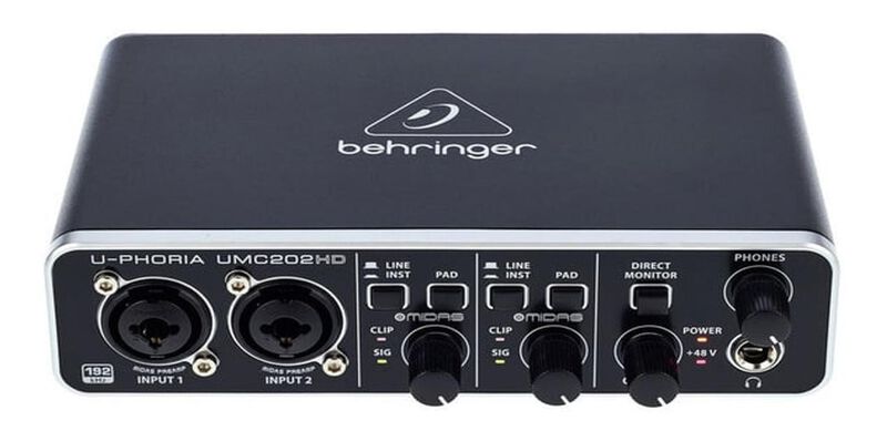 Behringer U-phoria Studio Pro Sistema Completo ... image number null