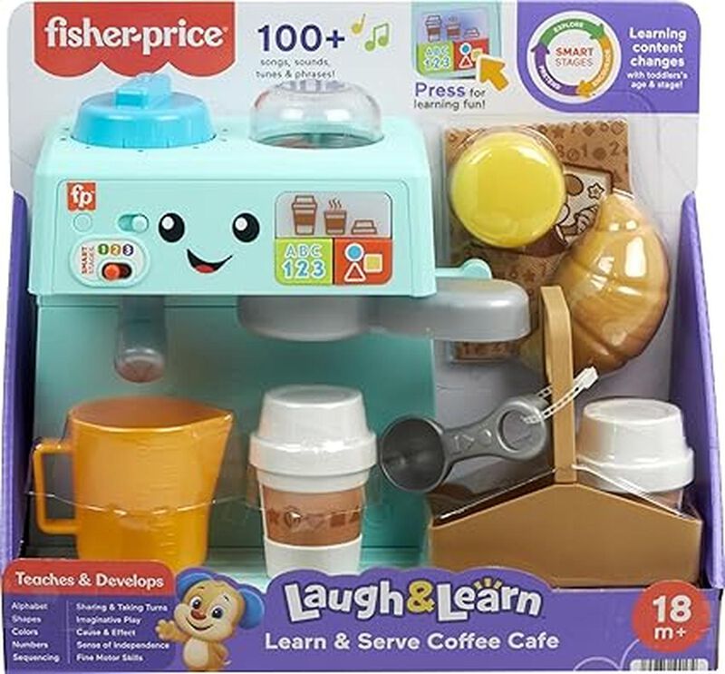 Fisher-price Laugh & Learn, Learn & Serve Coffe... image number null