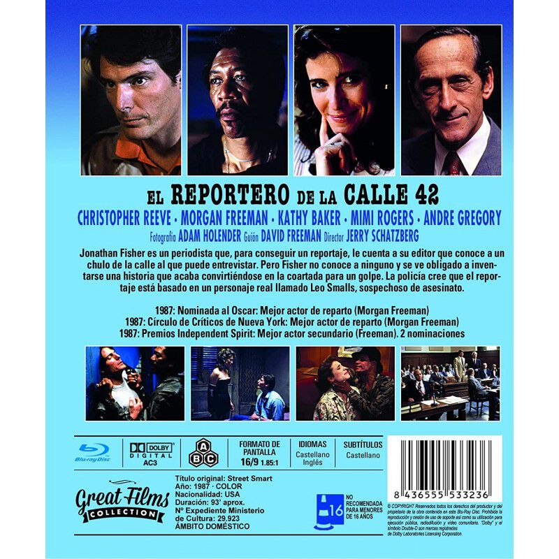 El Reportero De La Calle 42 (street Smart) (bd-... image number null