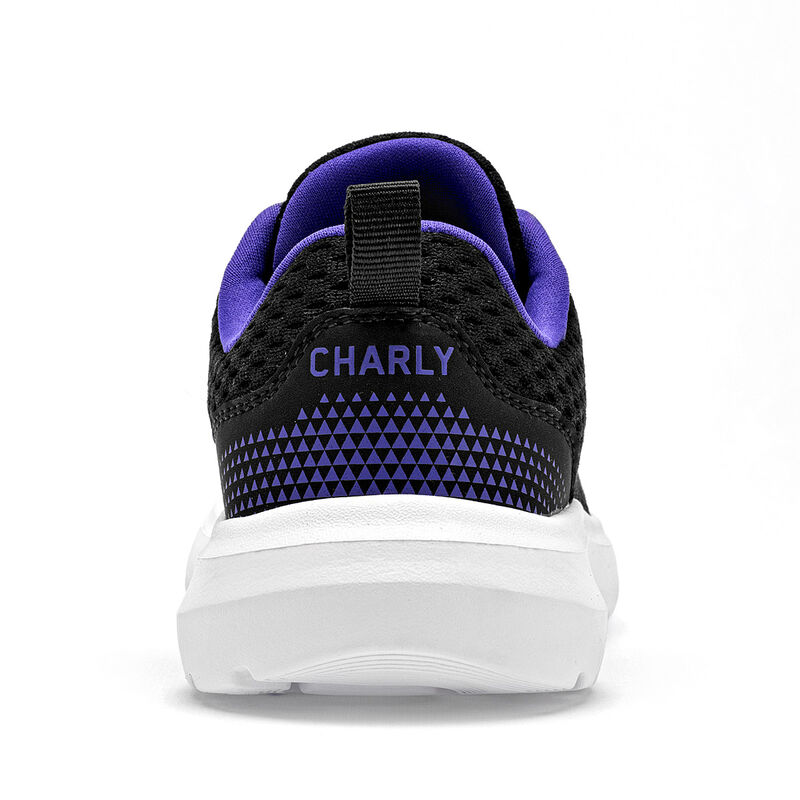 Charly tenis deportivo para ni&ntilde;a negro cod 1396... image number null