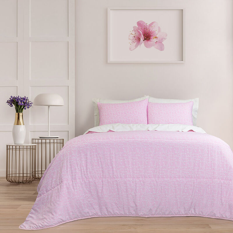 Set Colcha Matrimonial/Queen Doble Vista Branch... image number null