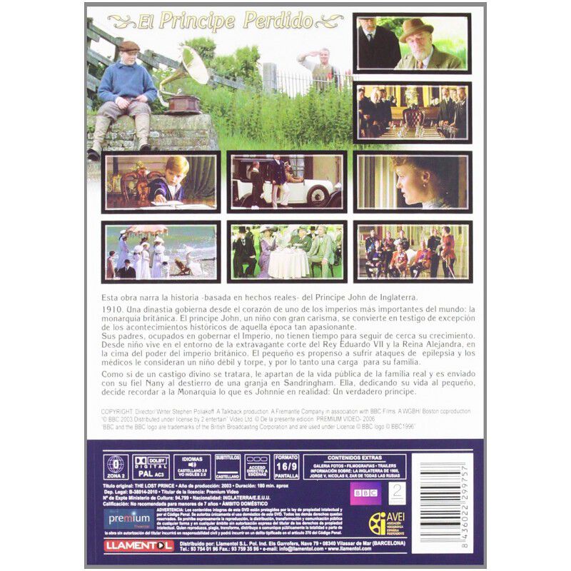 EL PRINCIPE PERDIDO (DVD) image number null