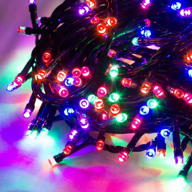 Serie Navide&ntilde;a 100 Led Luz Multicolor 8 Funcion... image number null