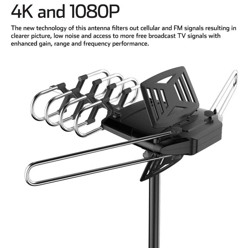Antena de Tv para Exteriores image number null