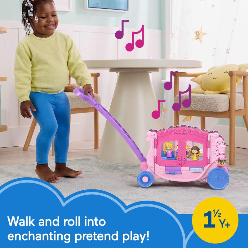 Carruaje De Princesas Disney Toy Fisher-price L... image number null