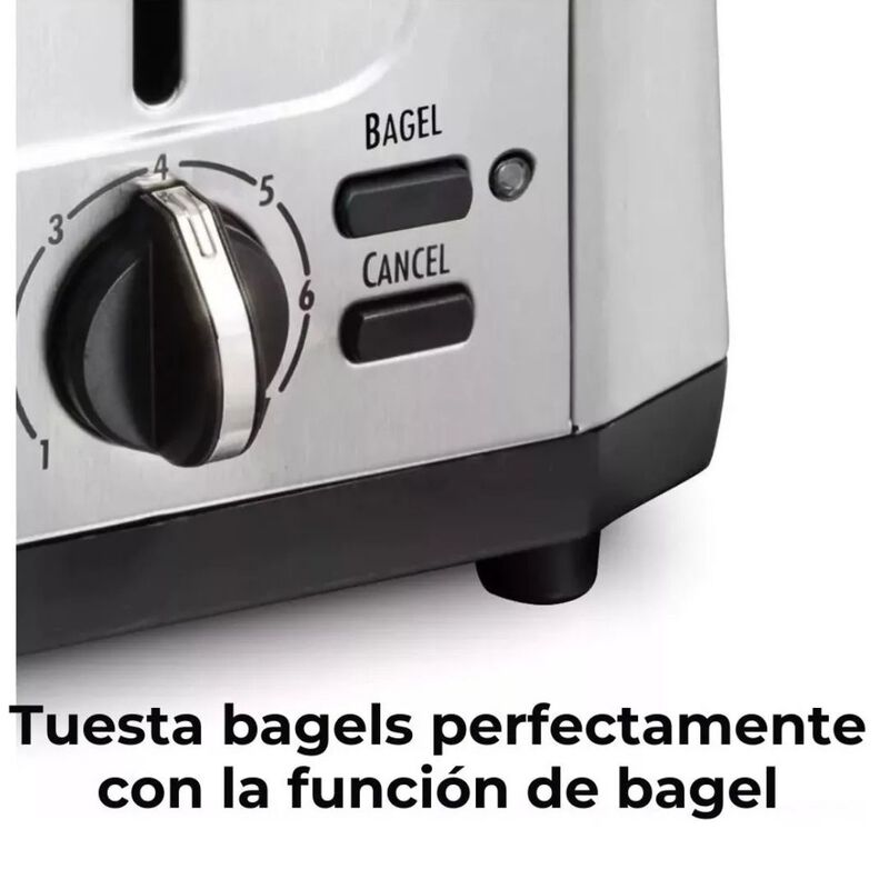 Tostadora Pan Y Bagel 2 Rebanadas Hamilton Beac... image number null