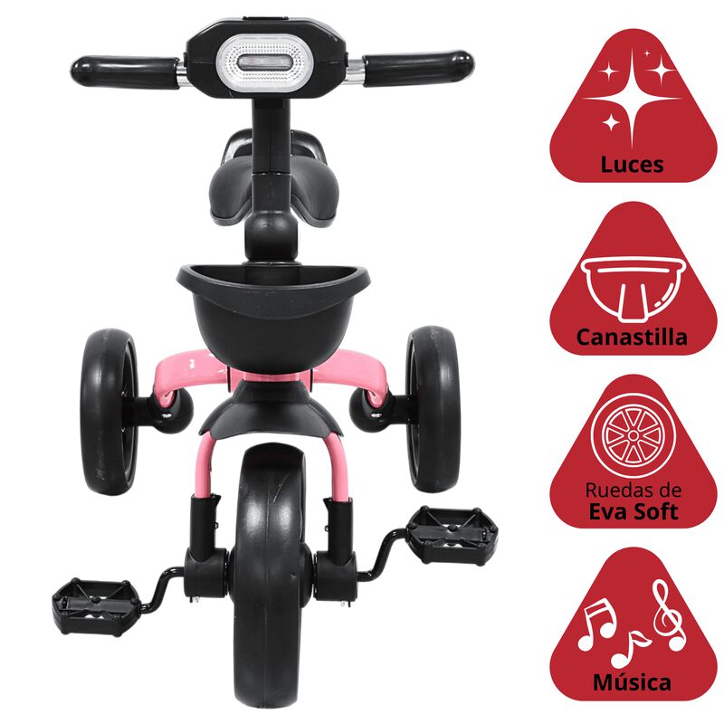 Triciclo 3 en 1 Plegable para Ni&ntilde;os Convertible... image number null