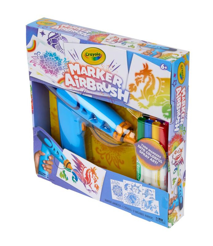 Kit De Pintura En Aerosol Crayola Marker Con Ae... image number null